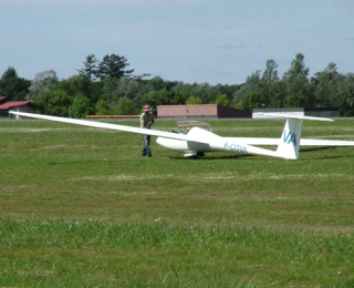 Planeur a l Aero Club de Moulins
